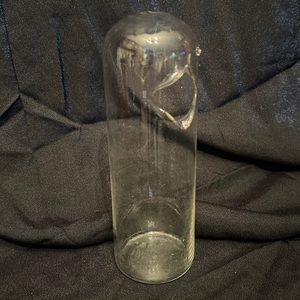 Vintage glass snack beaker.